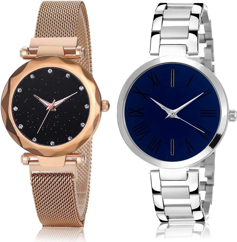 combo watch Analog Watch - For Girls Classical Stylish Magnet Combo Watch For Girls And Women - GC9-G298