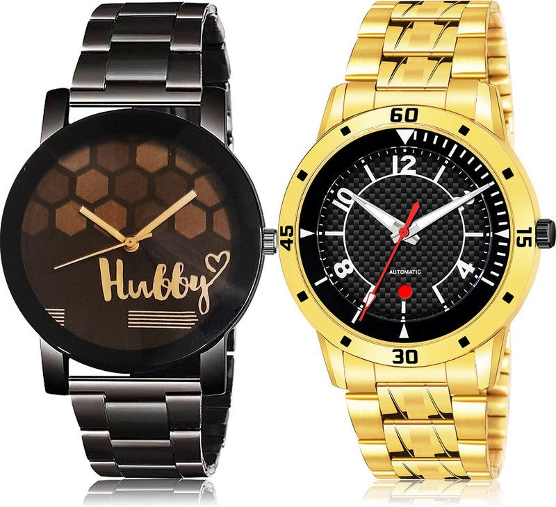Analog Watch - For Men Latest Exclusive 2 Watch Combo For Boys And Men - BCPL2-(66-S-21)