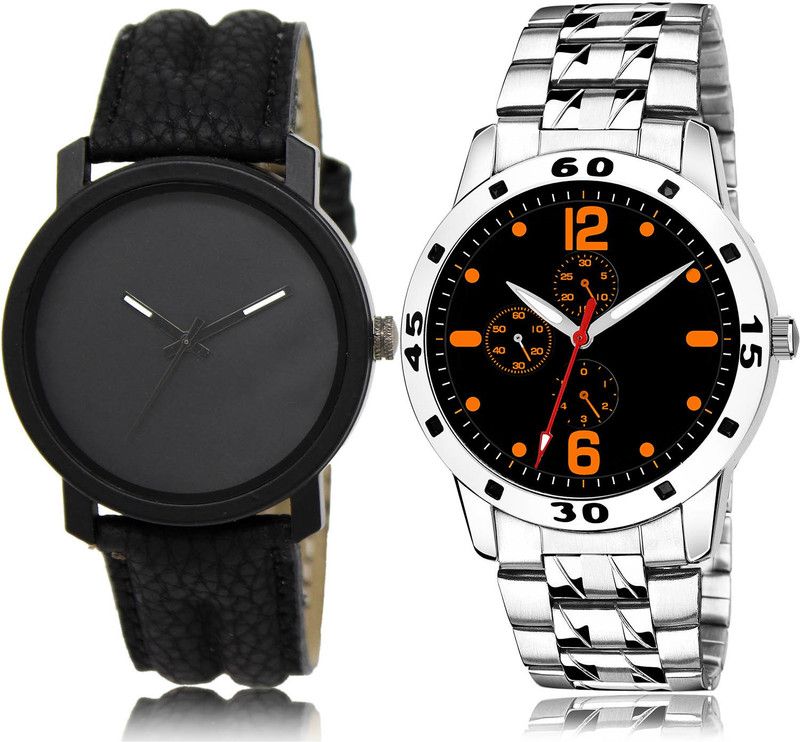 Analog Watch - For Men Best Fashion 2 Watch Combo For Boys And Men - BL46.21-(70-S-19)