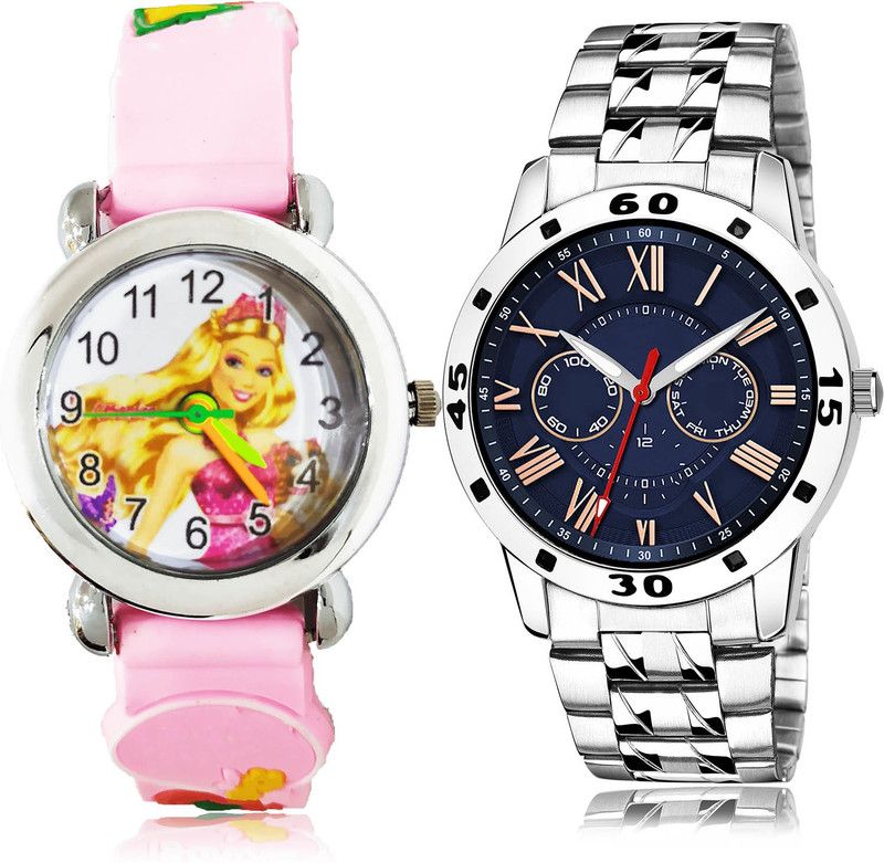 Analog Watch - For Boys Treading Casual 2 Watch Combo For Boys And Men - BK11-(62-S-19)