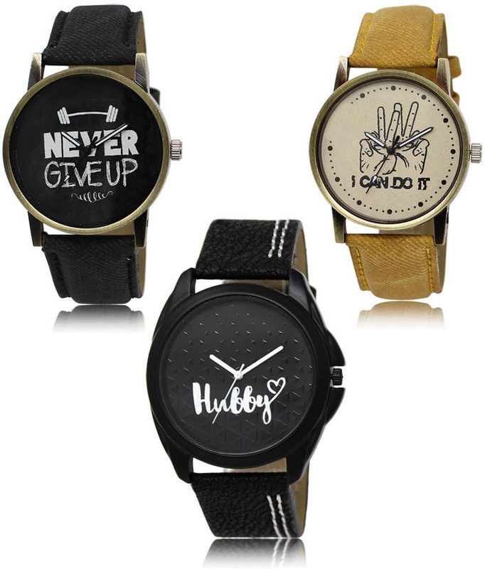New latest Designer Combo of 3 Analog Watch - For Men LR-27-30-31