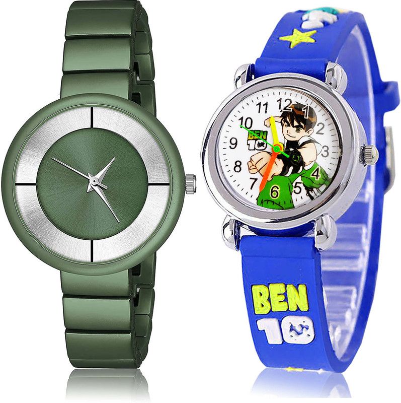 Analog Watch - For Women Brand New 3D Design 2 Watch Combo For Women And Girls - G636-GC88