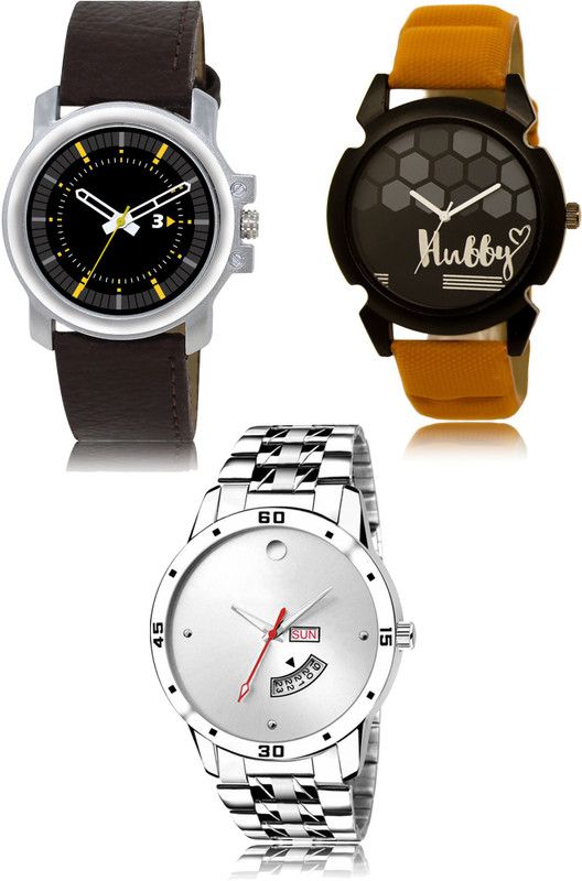 New latest Designer Combo of 3 Analog Watch - For Men 44-32-103