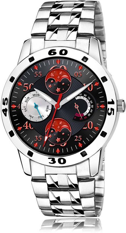 Analog Watch - For Men New Collection Silver Chain Watch For Boys And Men - (50-S-19)