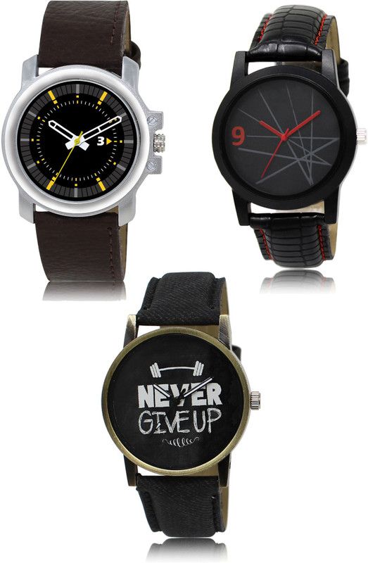 New latest Designer Combo of 3 Analog Watch - For Men 44-08-27