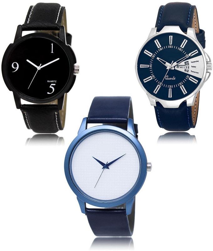 New latest Designer Combo of 3 Analog Watch - For Men LR-06-23-33