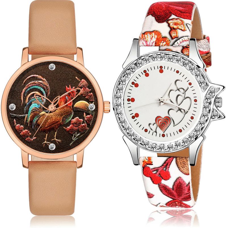 Analog Watch - For Girls Treading Diwali 2 Watch Combo For Women And Girls - GM367-G495