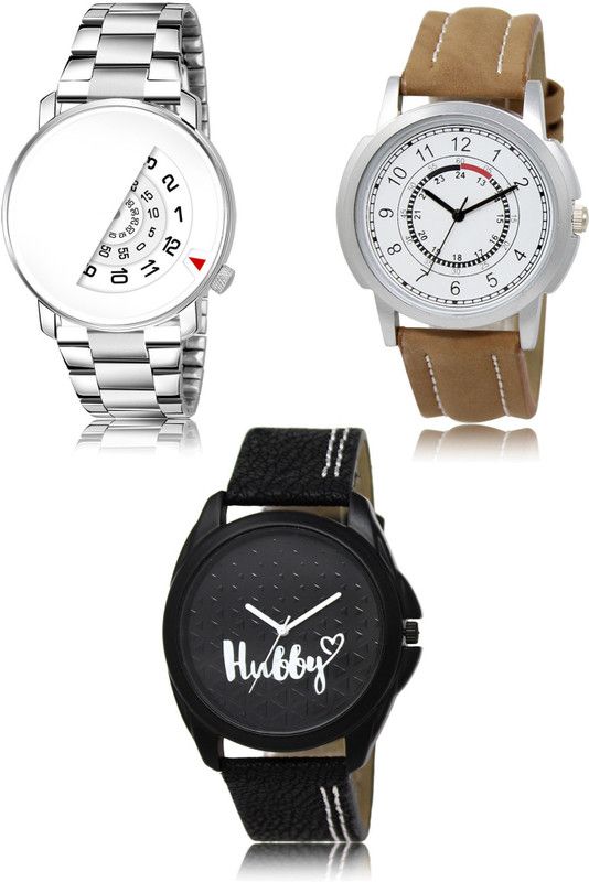 New latest Designer Combo of 3 Hybrid Smartwatch Watch - For Men 106-17-31