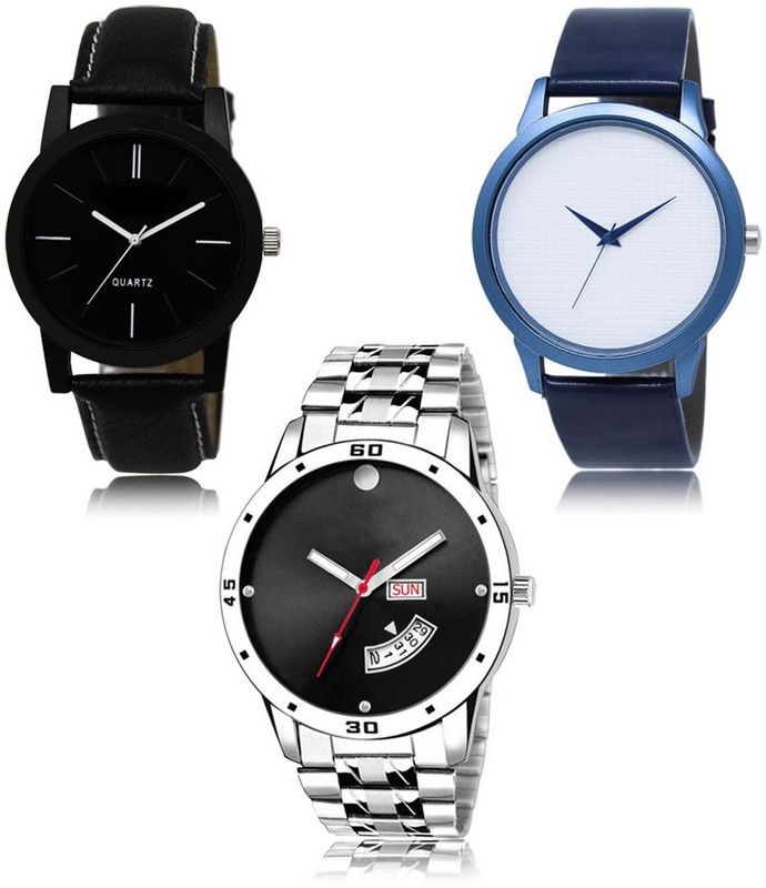New latest Designer Combo of 3 Analog Watch - For Men LR-05-33-104