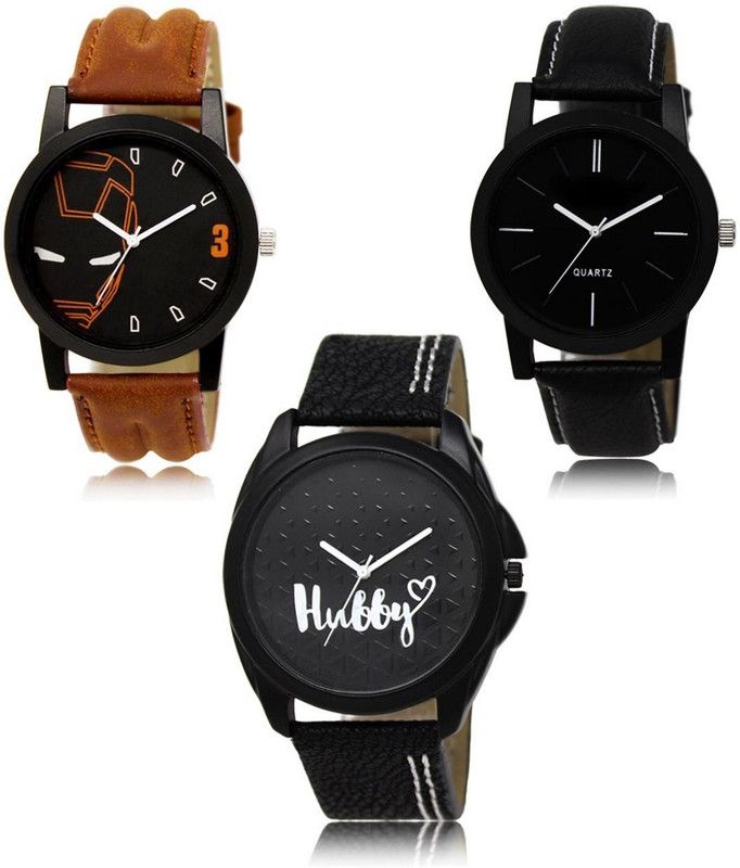 New latest Designer Combo of 3 Analog Watch - For Men LR-04-05-31