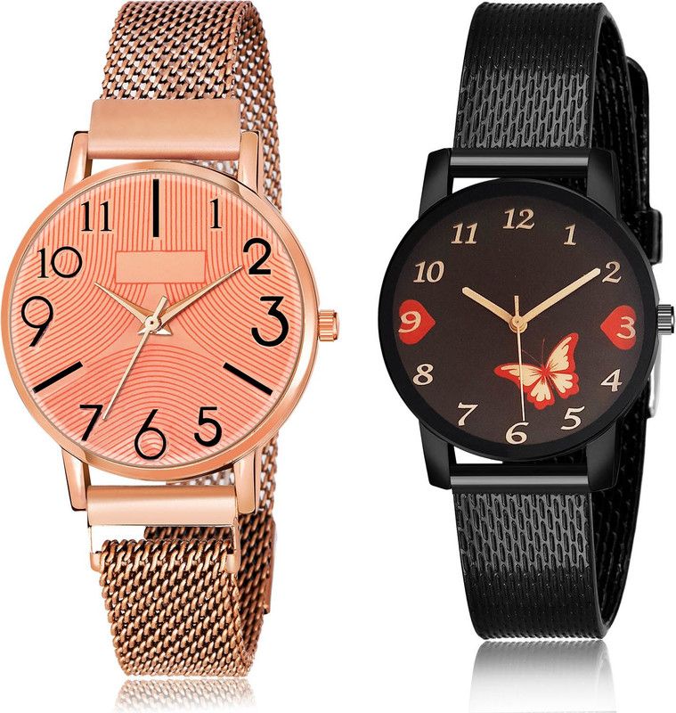 Analog Watch - For Women Modern Designer 2 Watch Combo For Women And Girls - GW58-G528