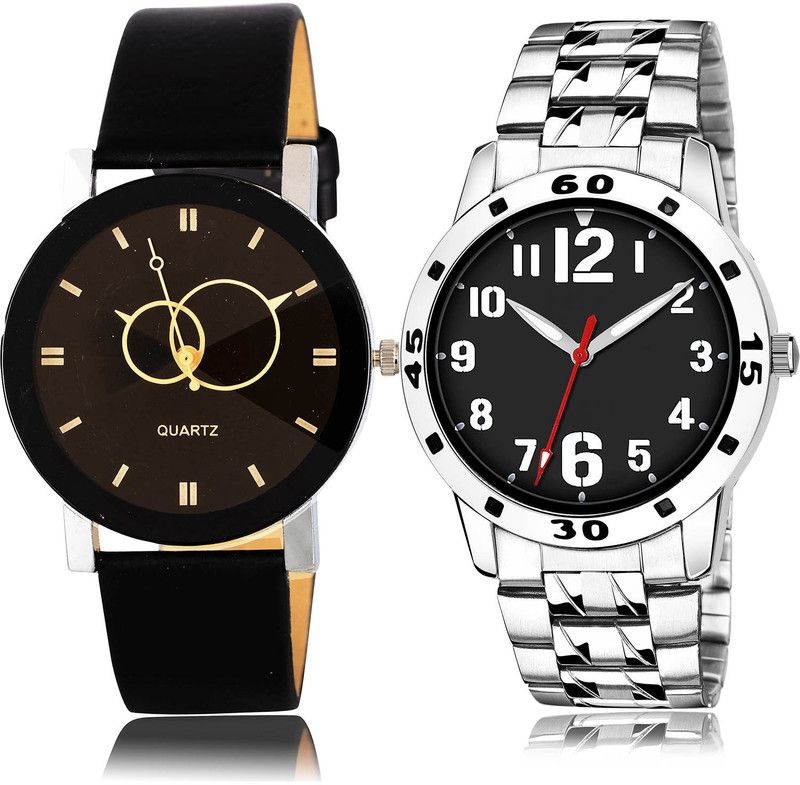Analog Watch - For Men Best Designer 2 Watch Combo For Boys And Men - B135-(53-S-19)