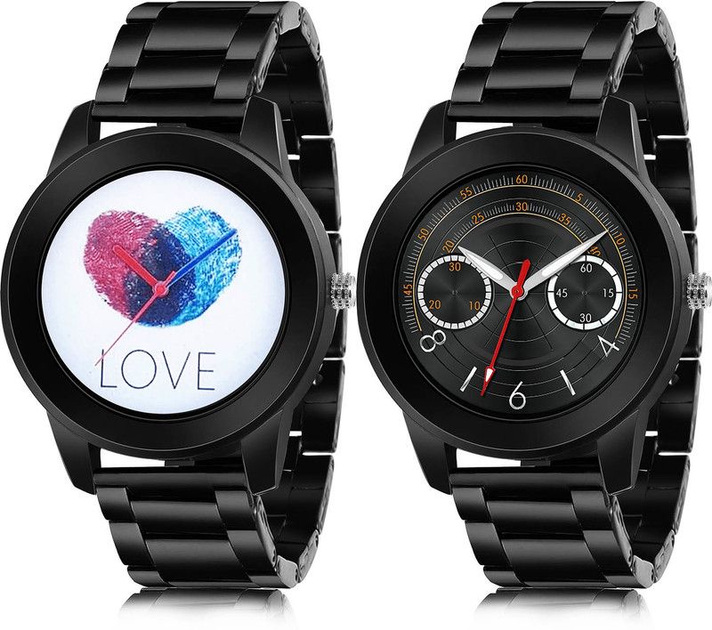 Analog Watch - For Men Modish Tread 2 Watch Combo For Boys And Men - B813-(67-S-20)
