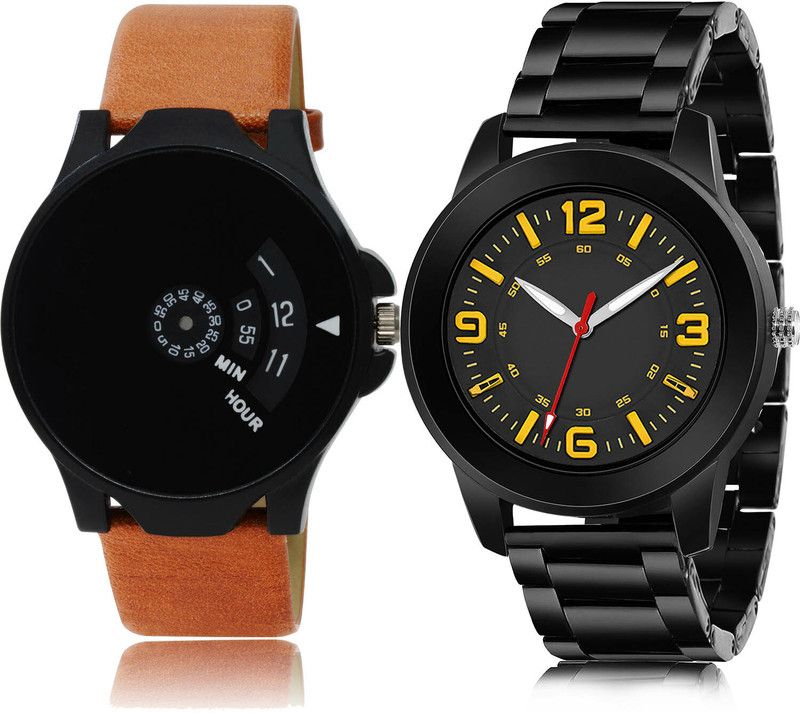 Analog Watch - For Men Latest Collection 2 Watch Combo For Boys And Men - BO49-(48-S-20)