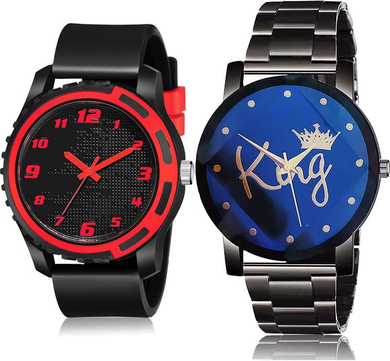 combo watch Analog Watch - For Boys & Girls Classical Casual Sports And King Chain Combo Watch For Boys And Men - BM113-BC11
