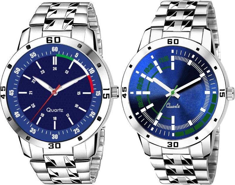 Stainless steel strap watch for boys ideal watch for boys casual watch for boys round dial watch for boys Combo watch For Boys Analog Watch - For Boys STL-21027
