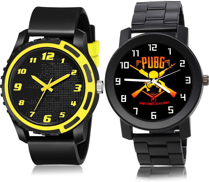 combo watch Analog Watch - For Men Best Chronograph Sports And Pubg Military Army Combo Watch For Boys And Men - BM112-B641