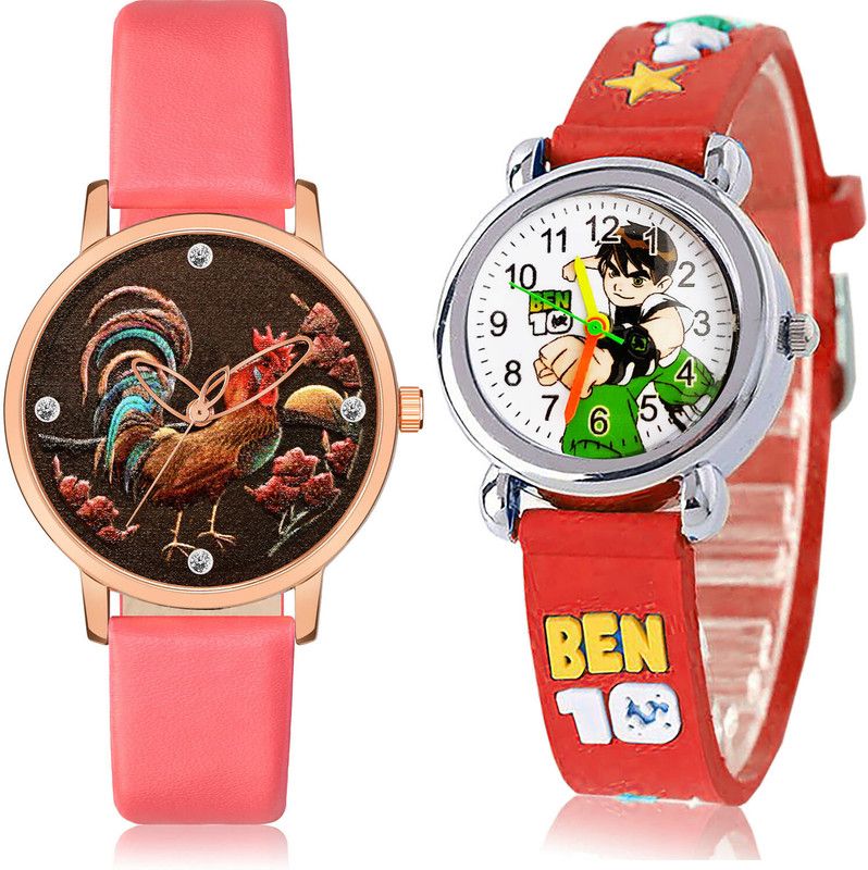 Analog Watch - For Women Contemporary Gift 2 Watch Combo For Women And Girls - GM368-GC116