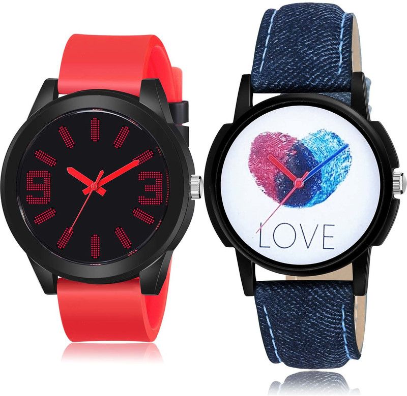 combo watch Analog Watch - For Men New Quartz Sports And Love Combo Watch For Boys And Men - BM103-B11