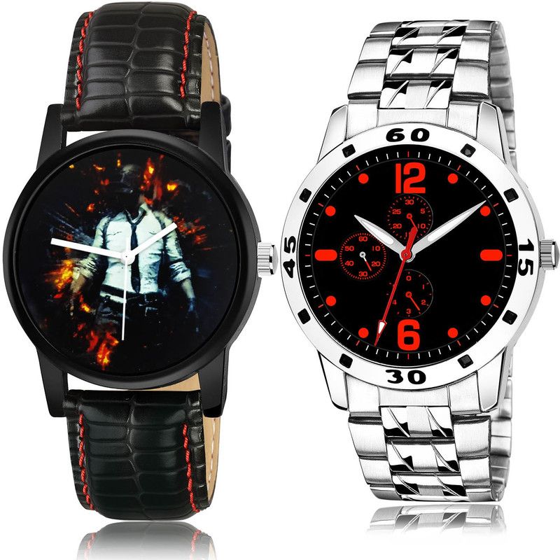 Analog Watch - For Men Best Love 2 Watch Combo For Boys And Men - B547-(69-S-19)