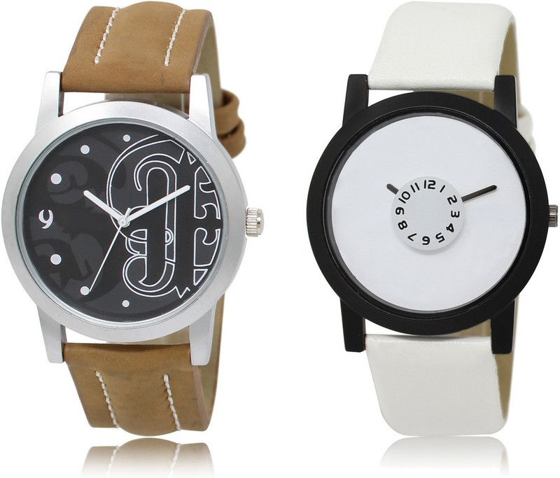 New Latest Designer Combo of 2 Analog Watch - For Men LR14-LR26
