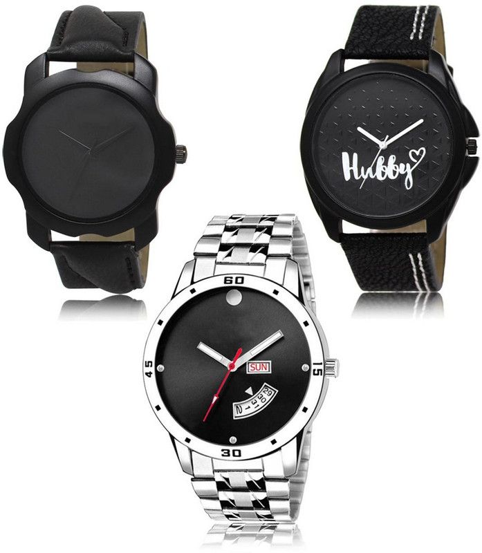 SHIPKART Analog Watch - For Men NEW Luxurious Attractive Stylish Combo SET OF 3 WATCH LR-22-31-104