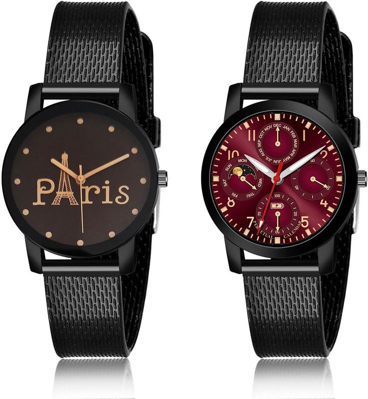Analog Watch - For Women Classical Party Wedding 2 Watch Combo For Women And Girls - G526-(12-L-10)