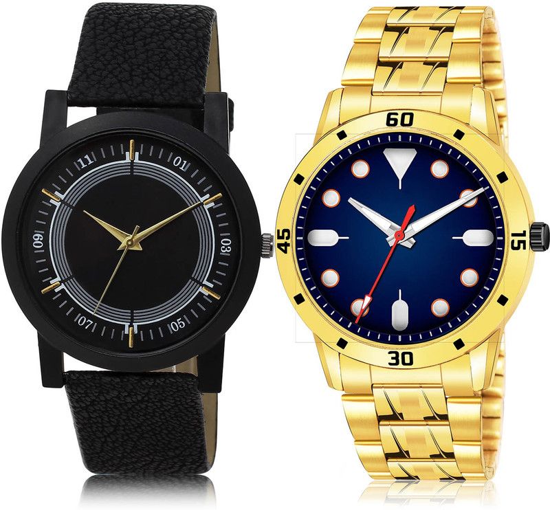Analog Watch - For Men Best Tread 2 Watch Combo For Boys And Men - BL46.48-(65-S-21)
