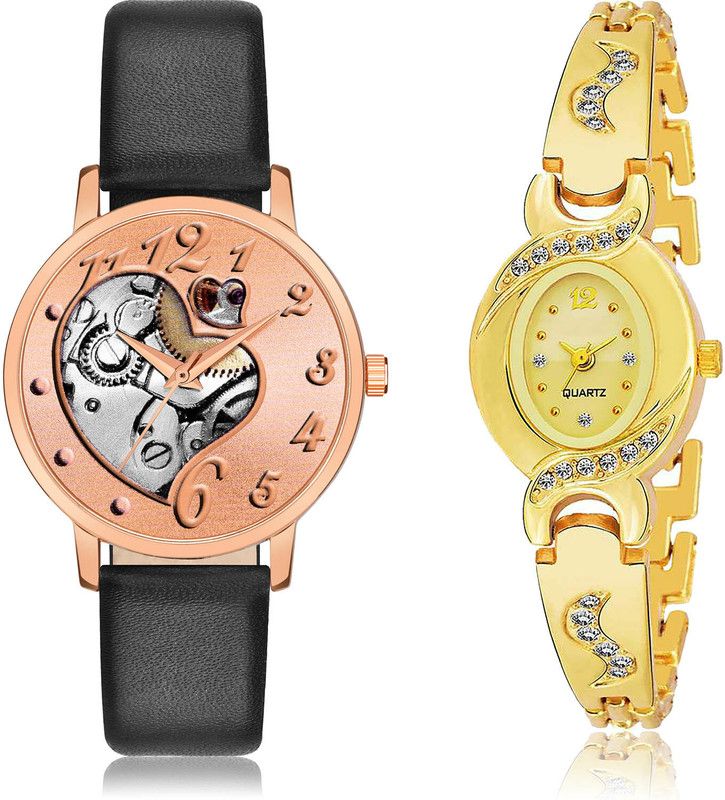 Analog Watch - For Women Treading Designer 2 Watch Combo For Women And Girls - GM371-G442