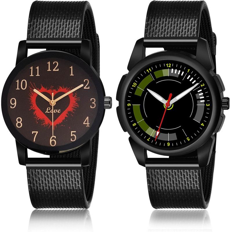 Analog Watch - For Men Best Stylish 2 Watch Combo For Boys And Men - BRM18-(43-S-10)