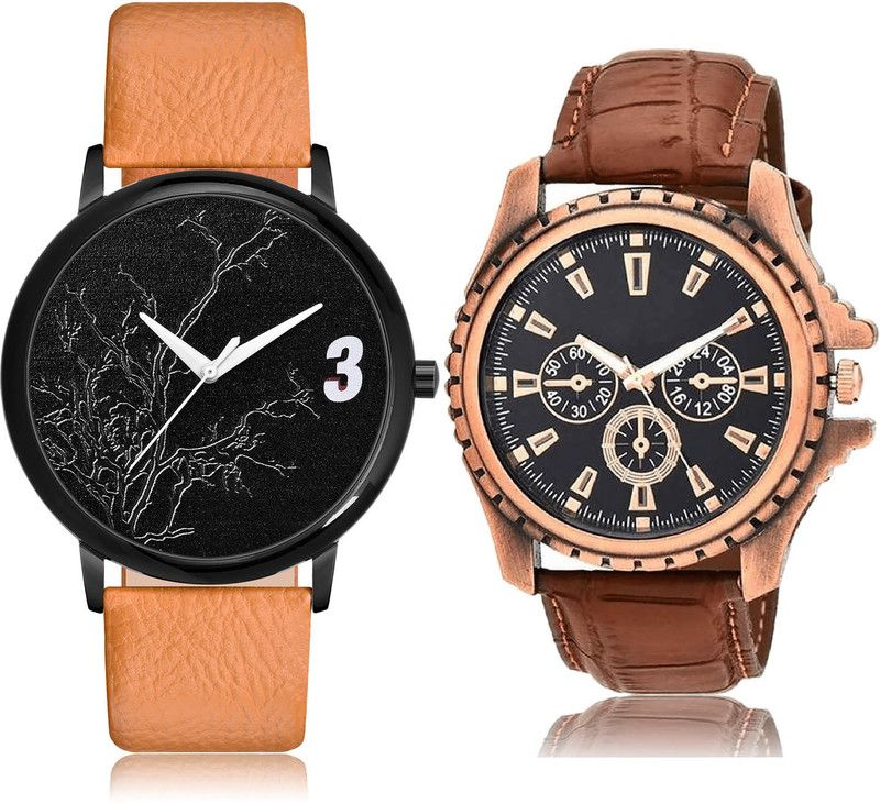 Analog Watch - For Men Latest Quartz 2 Watch Combo For Boys And Men - BM26-B110