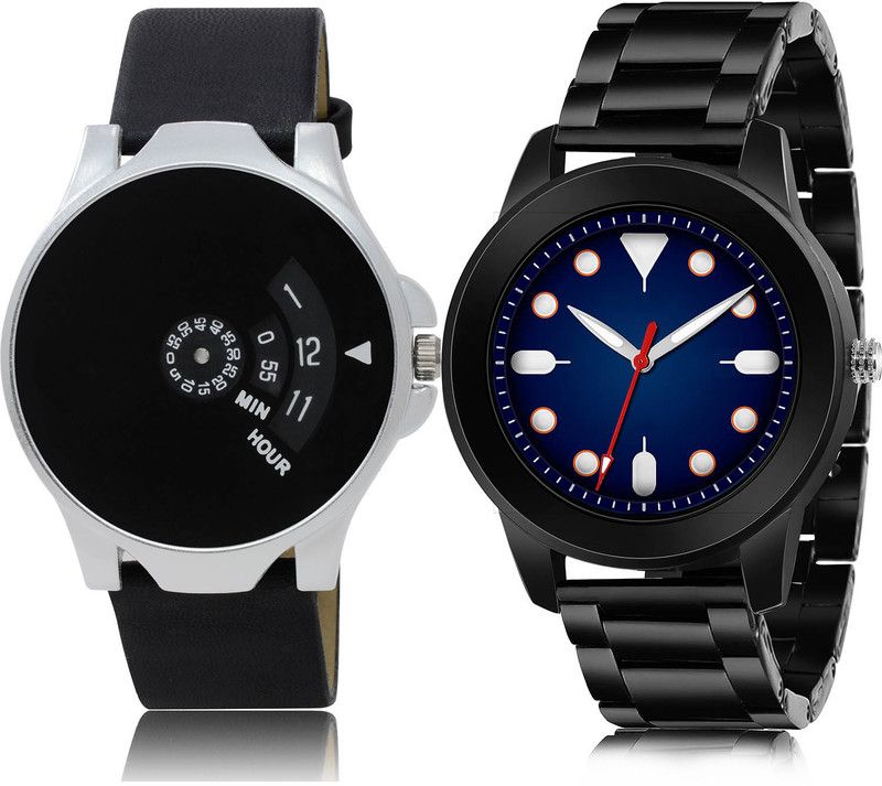 Analog Watch - For Men Brand New Diwali 2 Watch Combo For Boys And Men - BO52-(65-S-20)