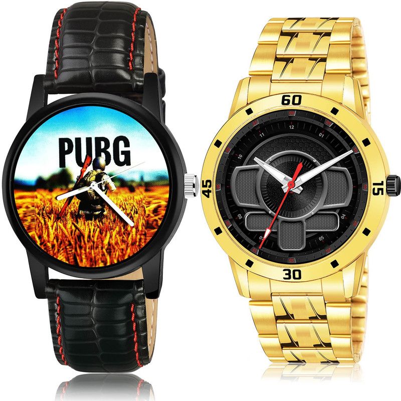 Analog Watch - For Men New Technology 2 Watch Combo For Boys And Men - B476-(8-S-21)