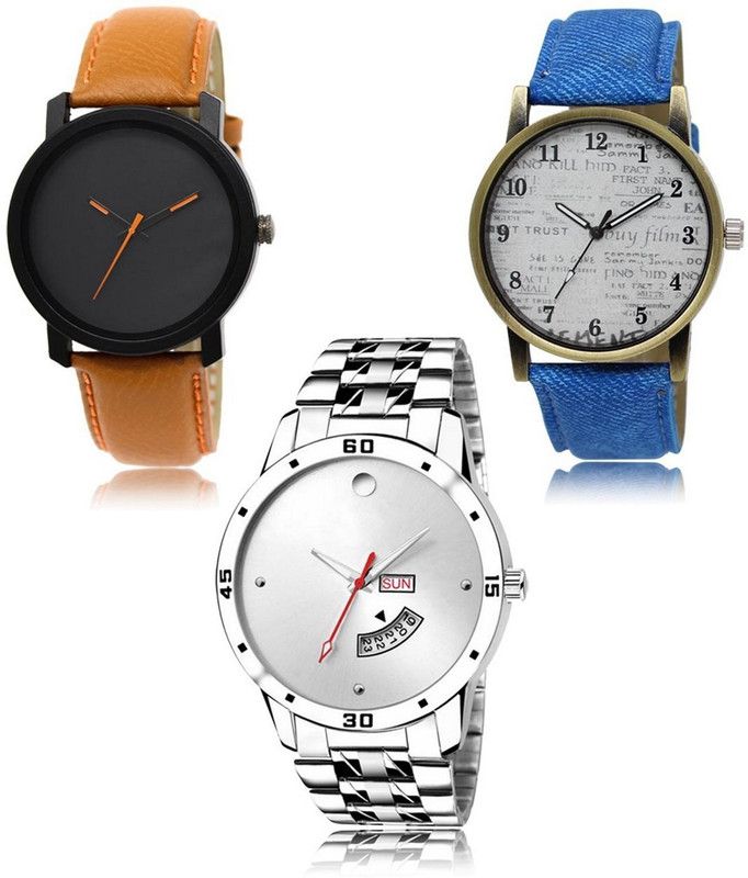 New latest Designer Combo of 3 Analog Watch - For Men LR-20-28-103