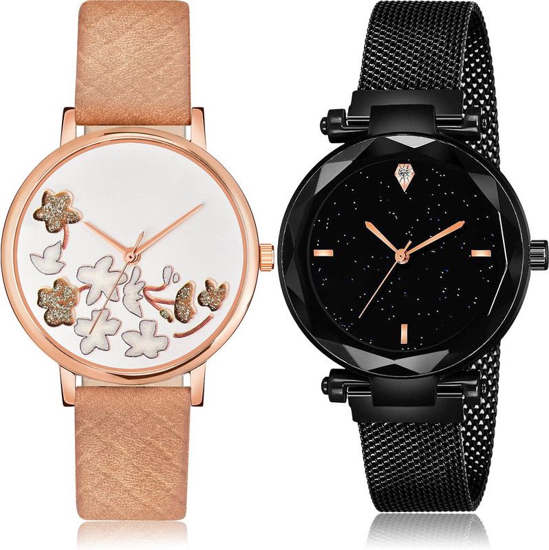 Analog Watch - For Girls New Chronograph 2 Watch Combo For Women And Girls - GM504-GC1
