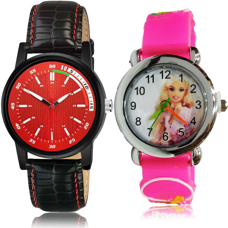 combo watch Analog Watch - For Boys Treading Royal Sports And Doll Kids 2 Watch Combo For Boys And Men - BRA26-BK21