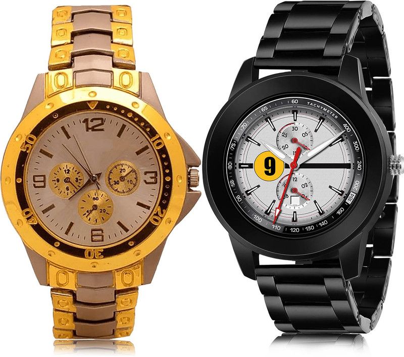 Analog Watch - For Men Modern Fashion 2 Watch Combo For Boys And Men - B74-(55-S-20)