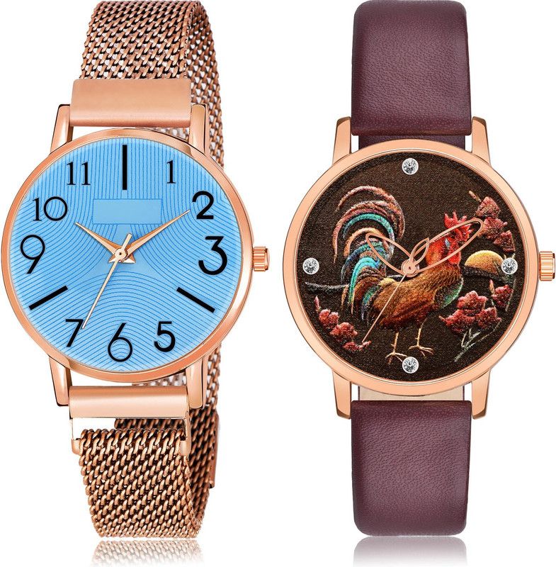 Analog Watch - For Women Brand New Designer 2 Watch Combo For Women And Girls - GW61-GM369