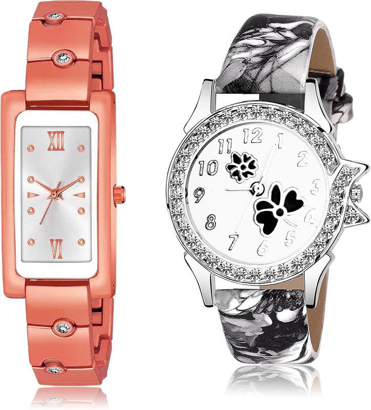 Analog Watch - For Women Brand New Gift 2 Watch Combo For Women And Girls - G656-G408
