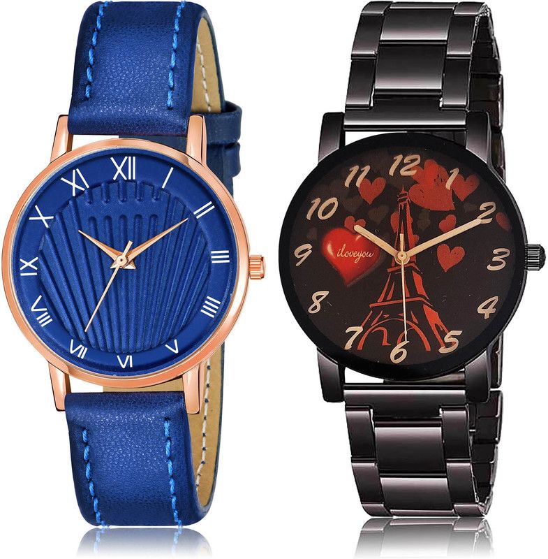 Analog Watch - For Women Latest Chronograph 2 Watch Combo For Women And Girls - GW52-GCPL19