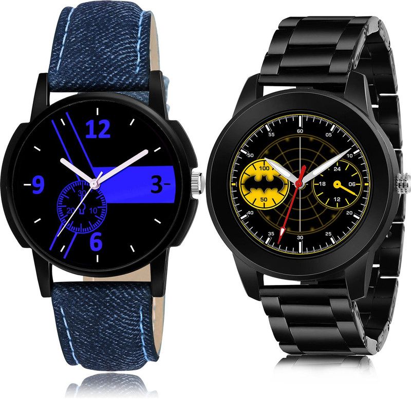 Analog Watch - For Men 2 Watch Combo For Boys And Men - B7-(42-S-20)