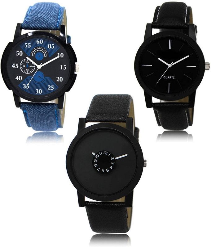 New latest Designer Combo of 3 Analog Watch - For Men LR-02-05-25