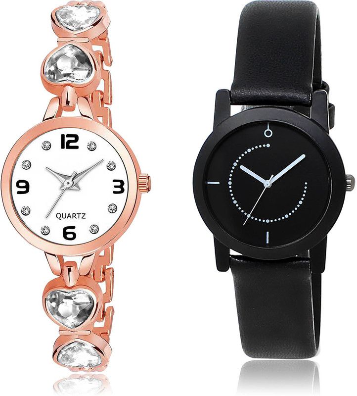 Analog Watch - For Women Treading Gift 2 Watch Combo For Women And Girls - G660-GL253