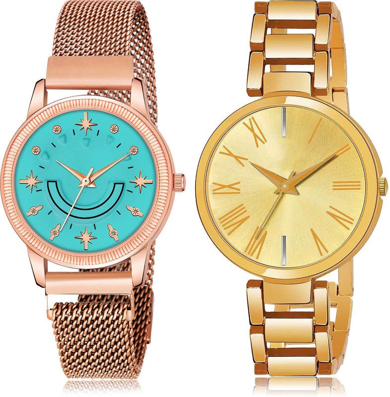 Analog Watch - For Women Contemporary Model 2 Watch Combo For Women And Girls - GW69-G613