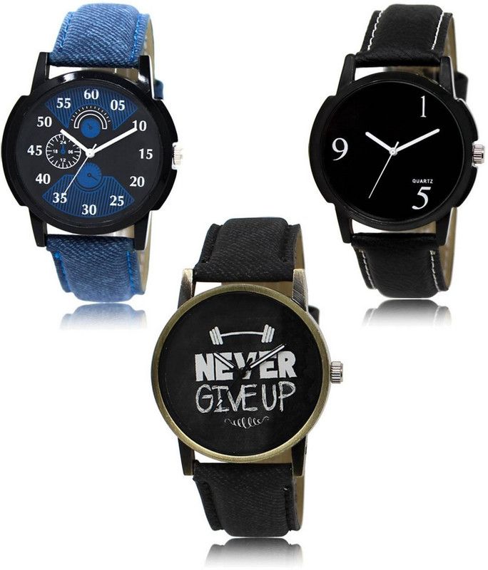 New latest Designer Combo of 3 Analog Watch - For Men LR-02-06-27