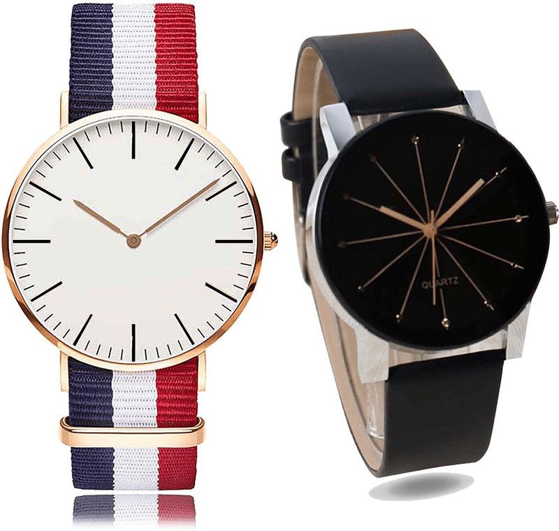 combo watch Analog Watch - For Men & Women Best Heart Combo Watch For Girls And Women - GC17-G174