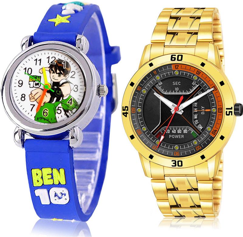 Analog Watch - For Boys Best Fashionable 2 Watch Combo For Boys And Men - BK88-(56-S-21)