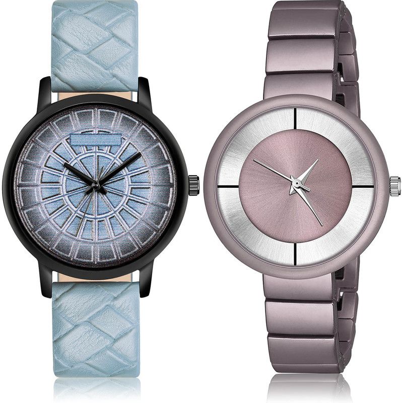 Analog Watch - For Women Latest Fashionable 2 Watch Combo For Women And Girls - GM510-G637