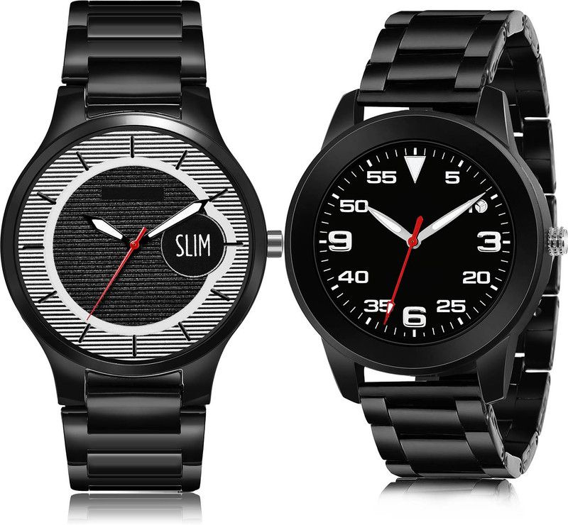 Analog Watch - For Men Modern Chronograph 2 Watch Combo For Boys And Men - BM410-(75-S-20)