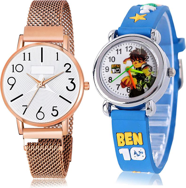 Analog Watch - For Girls Modish Love 2 Watch Combo For Women And Girls - GW60-GC101